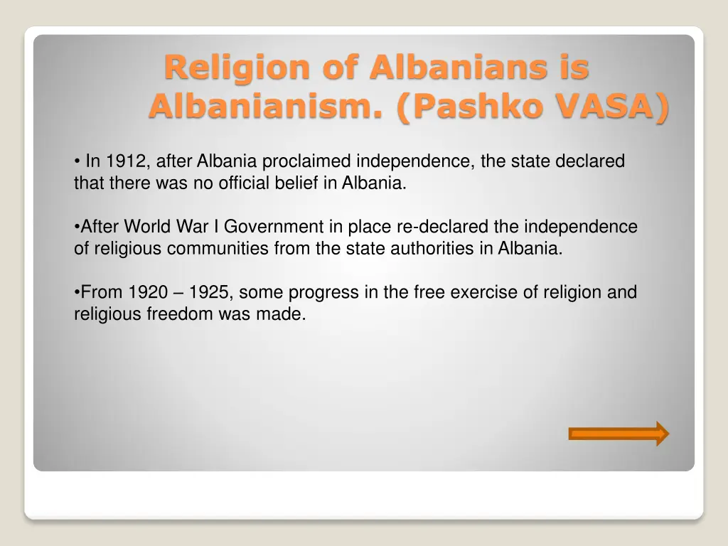 religion of albanians is albanianism pashko vasa