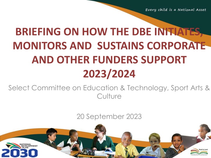 briefing on how the dbe initiates monitors