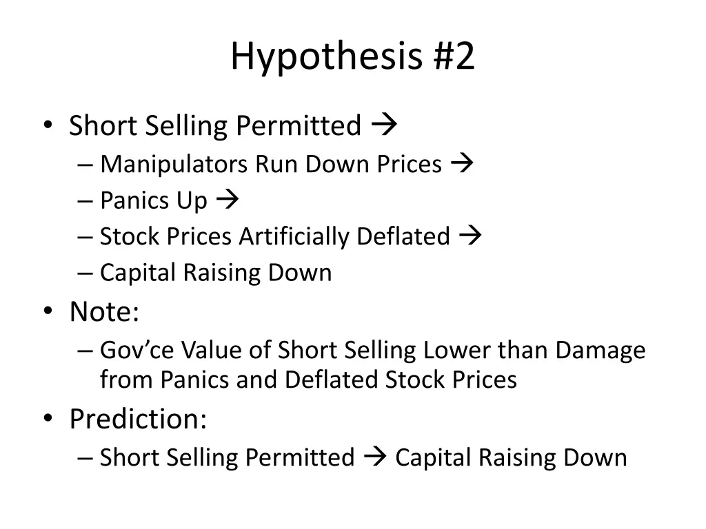 hypothesis 2