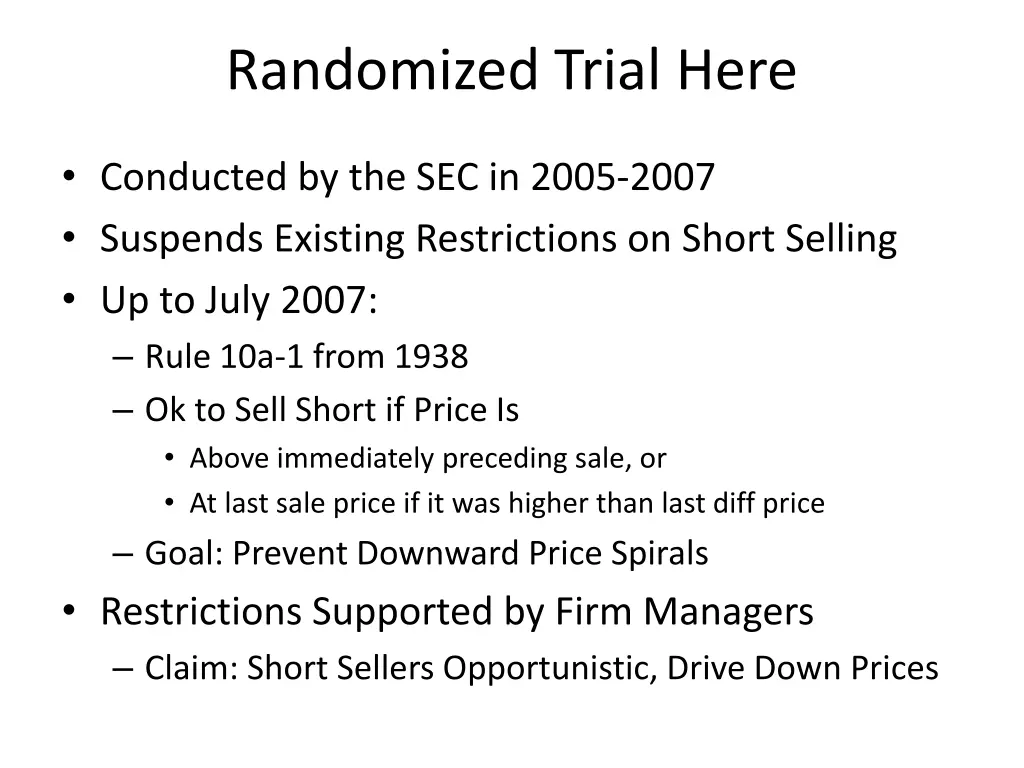 randomized trial here