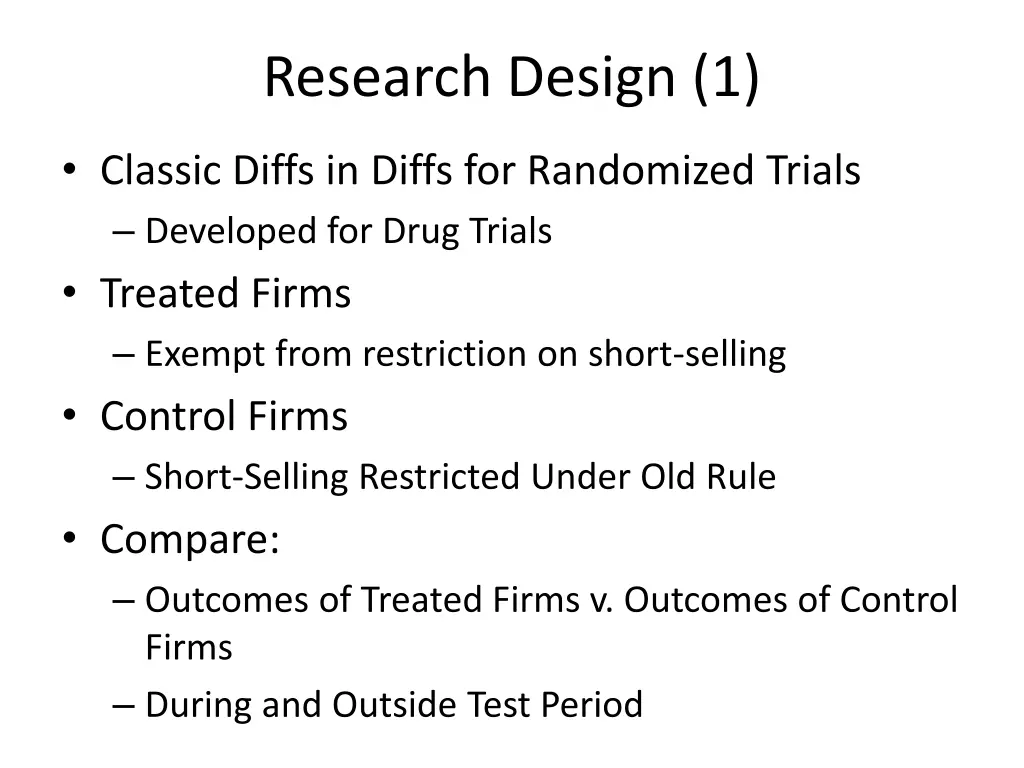 research design 1
