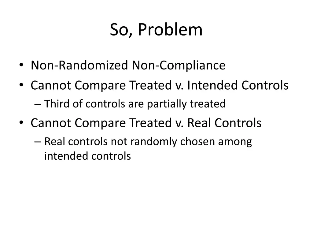 so problem