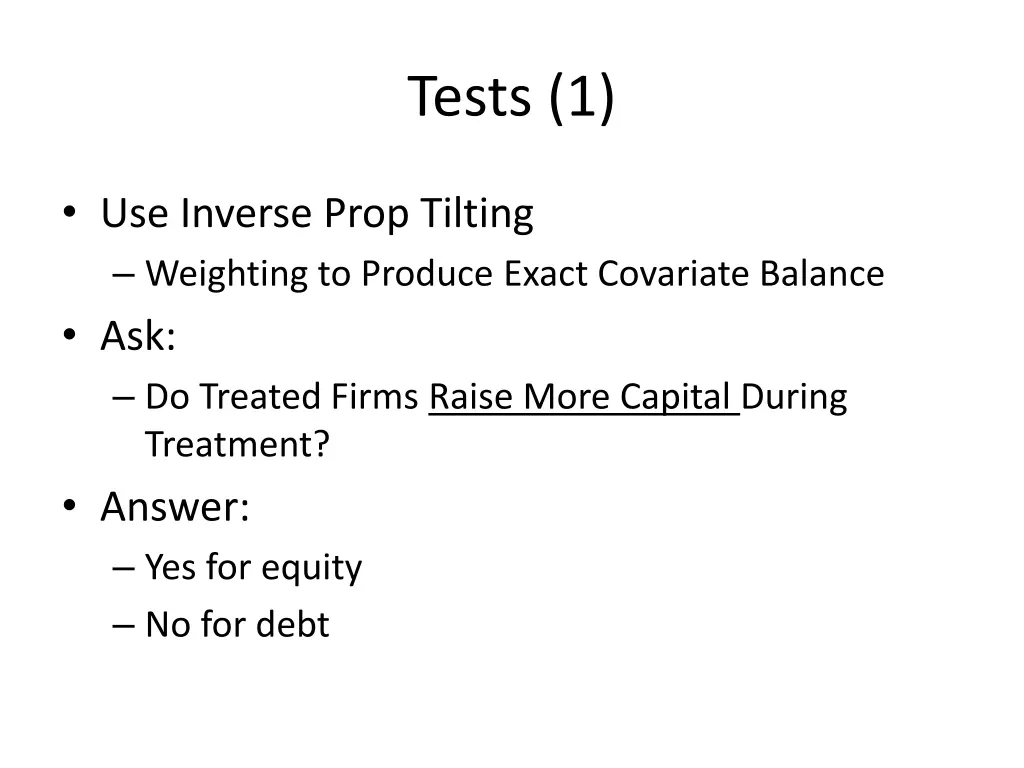 tests 1