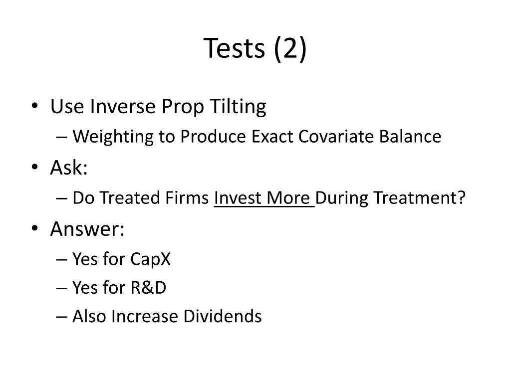 tests 2