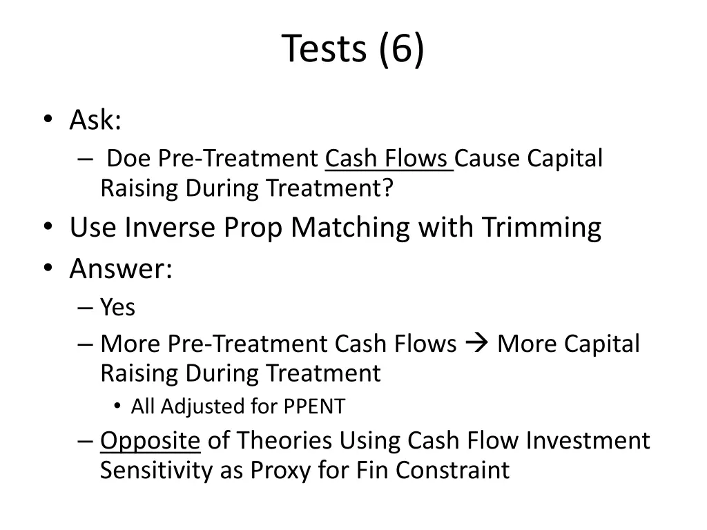 tests 6
