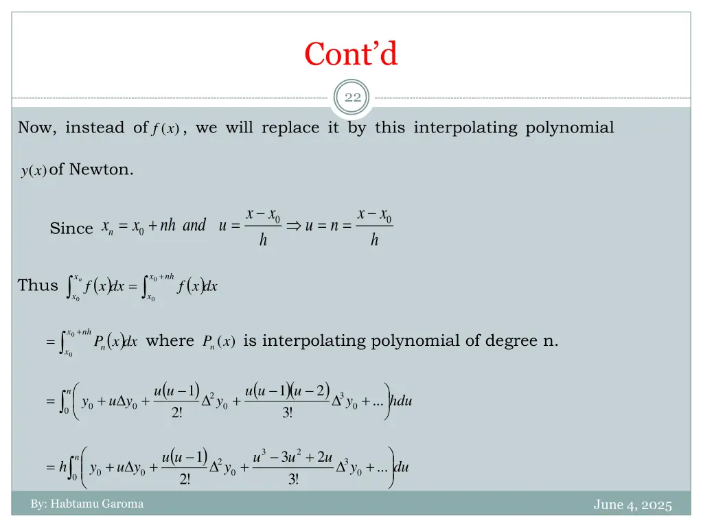 cont d 11