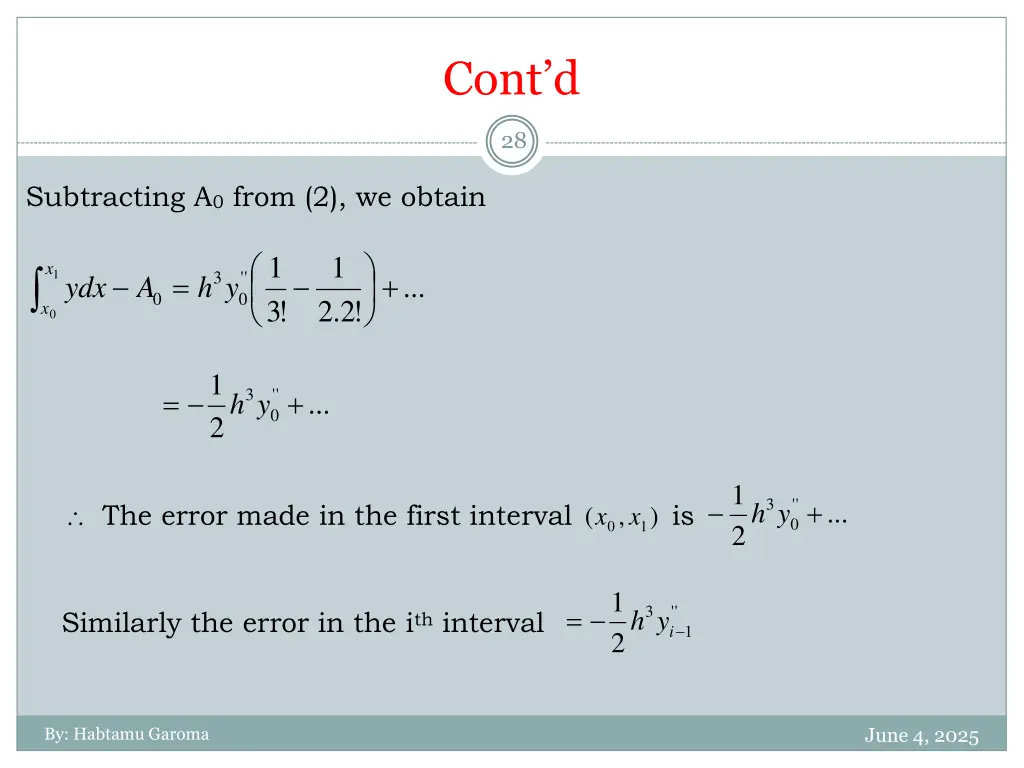 cont d 16