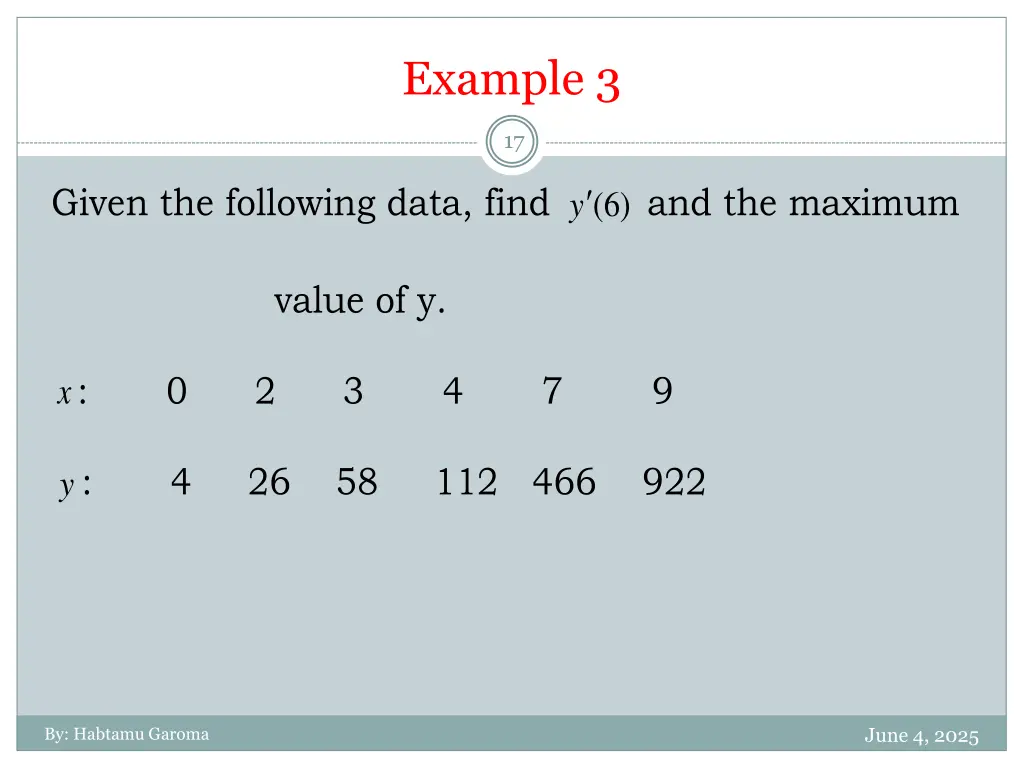 example 3