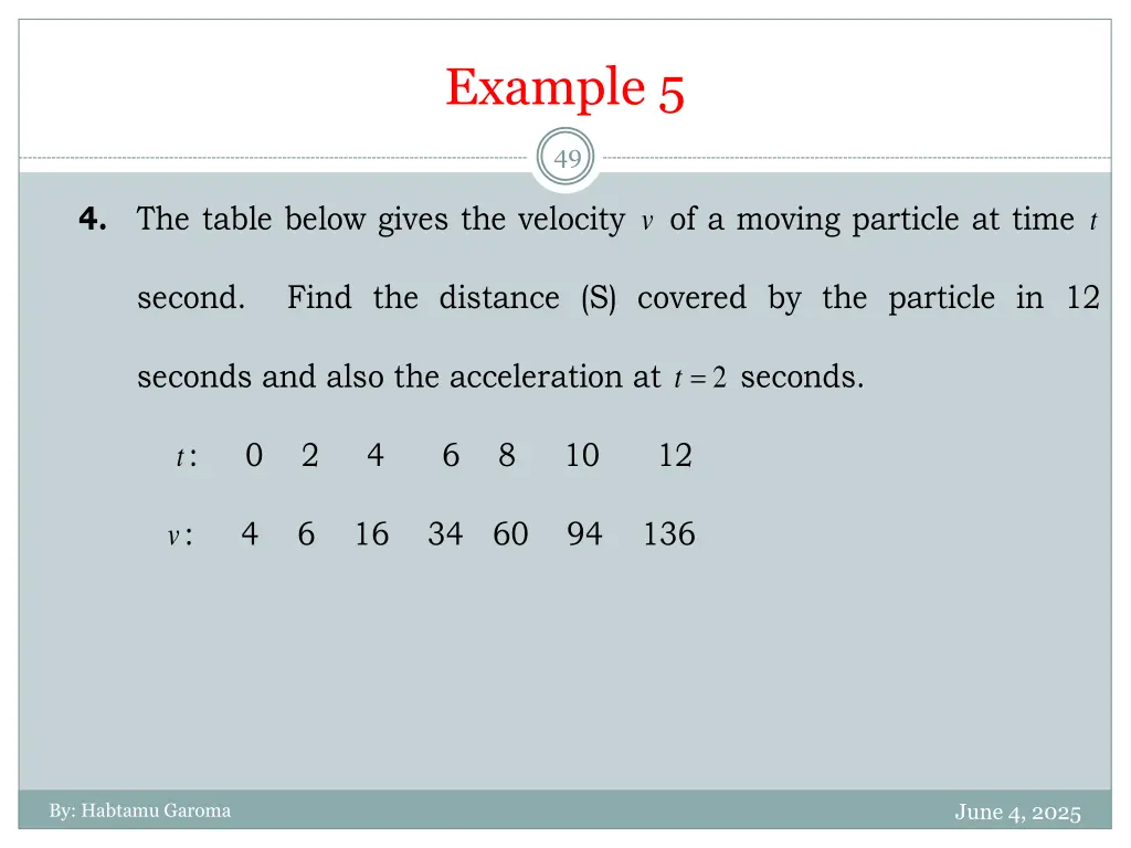 example 5