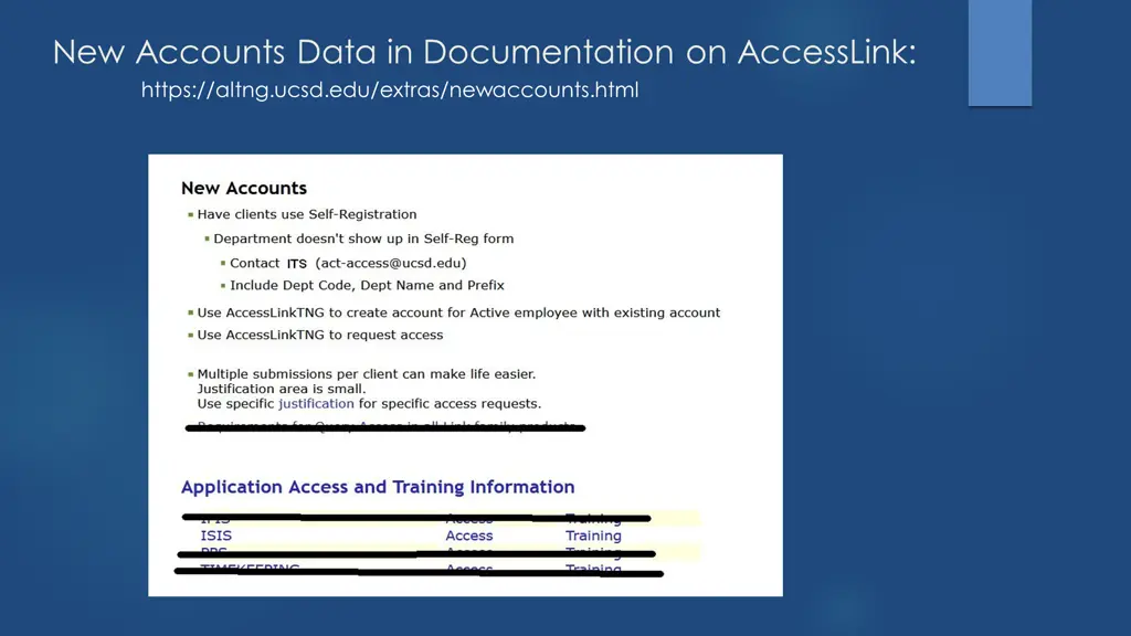 new accounts data in documentation on accesslink