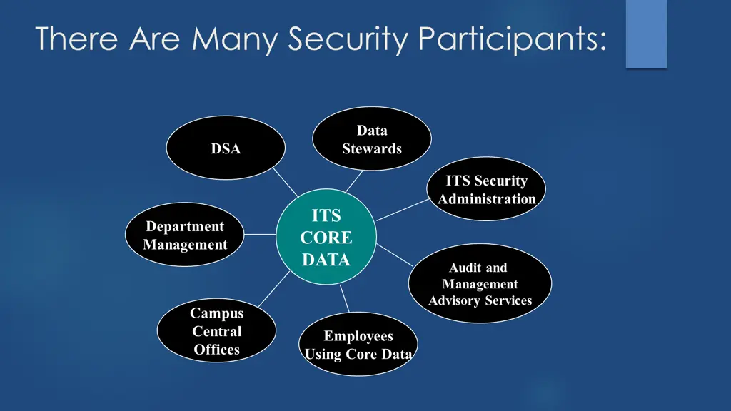 there are many security participants