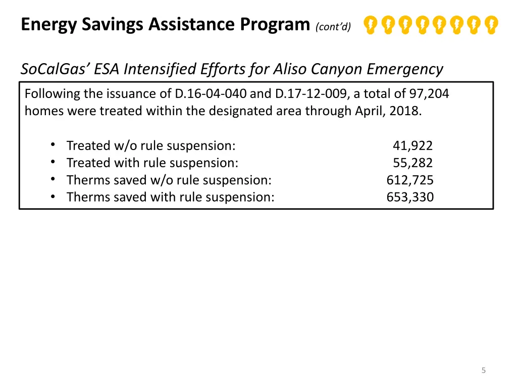 energy savings assistance program cont d 1