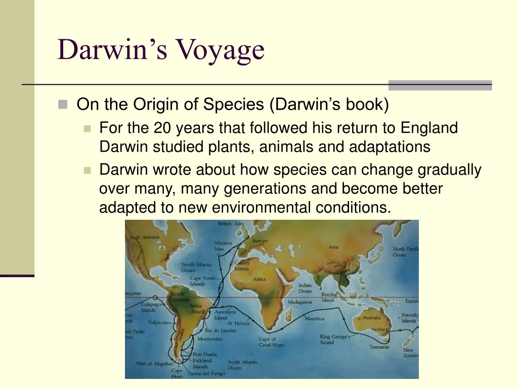 darwin s voyage 2