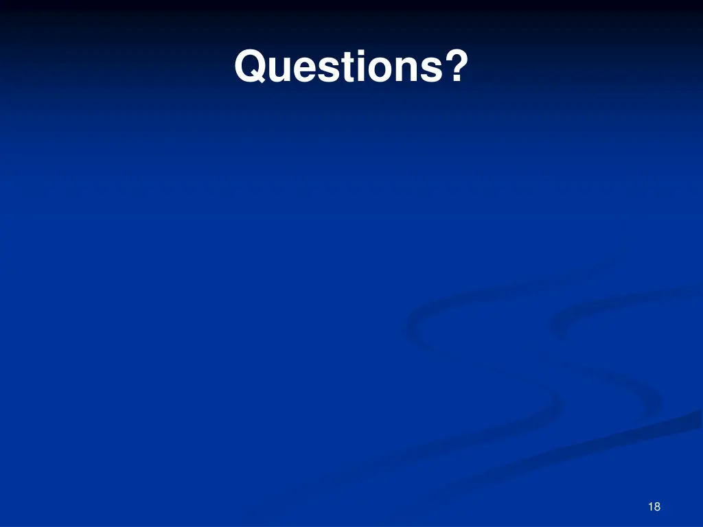 questions