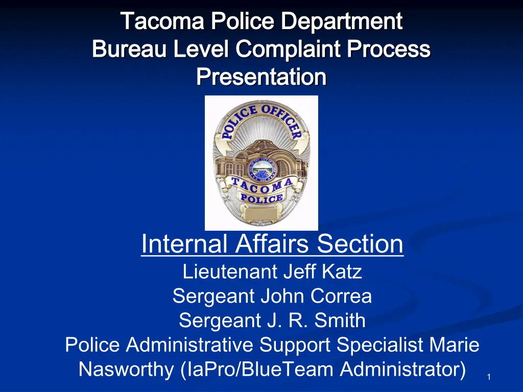 tacoma police department tacoma police department