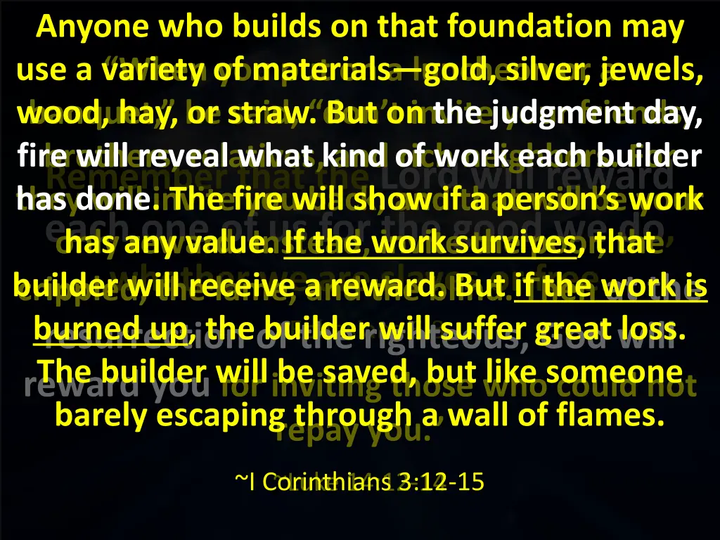 anyone who builds on that foundation