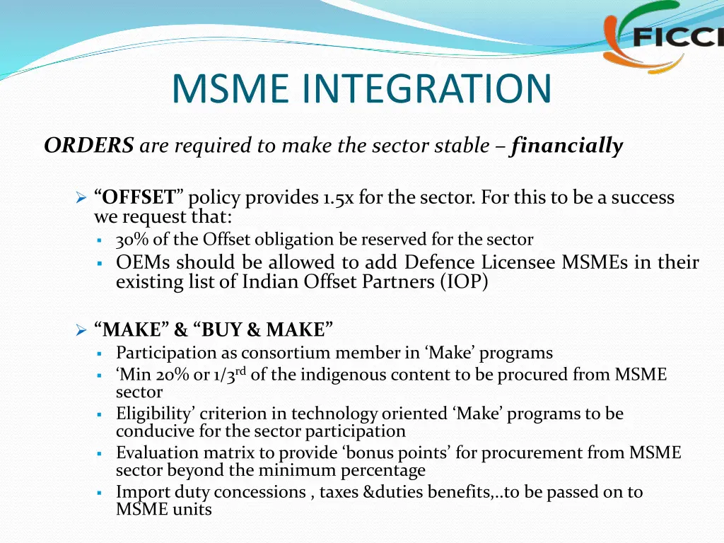 msme integration
