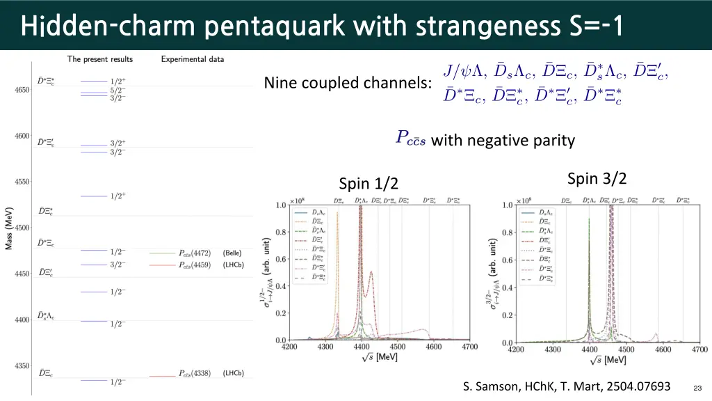 hidden charm pentaquark with strangeness s 1