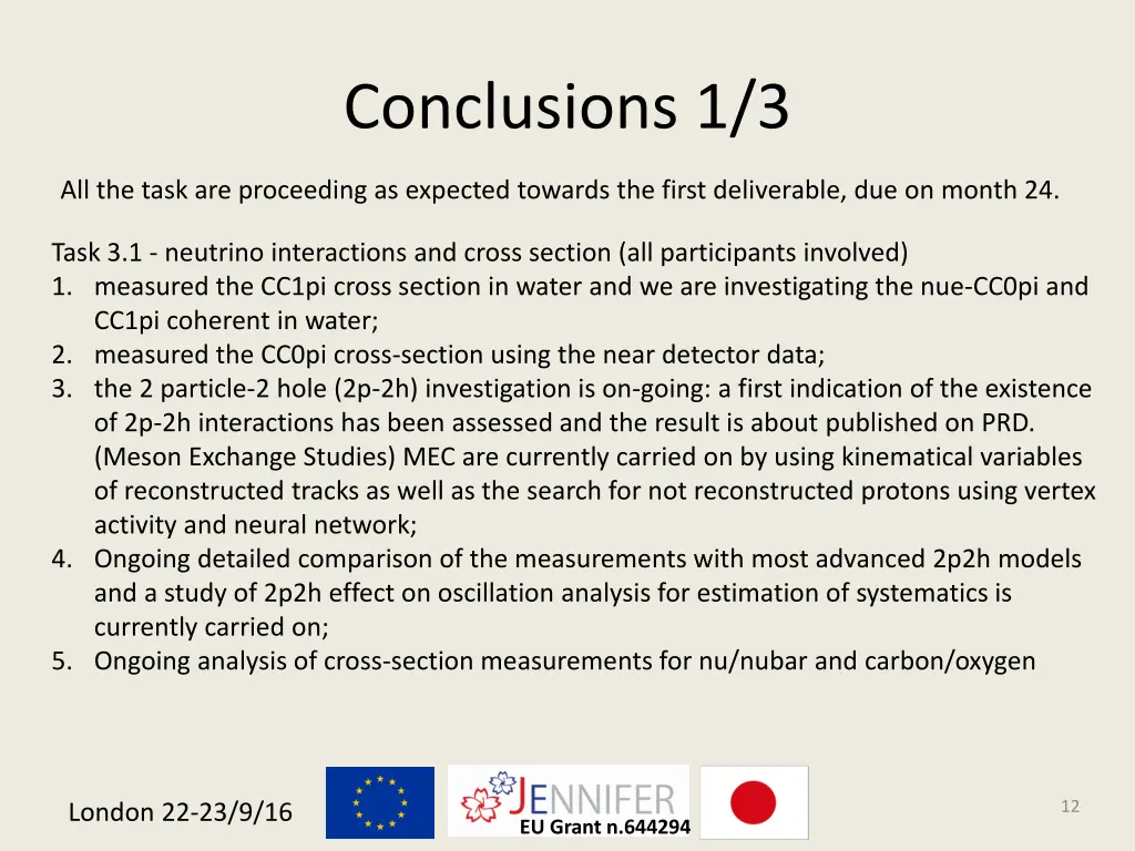 conclusions 1 3