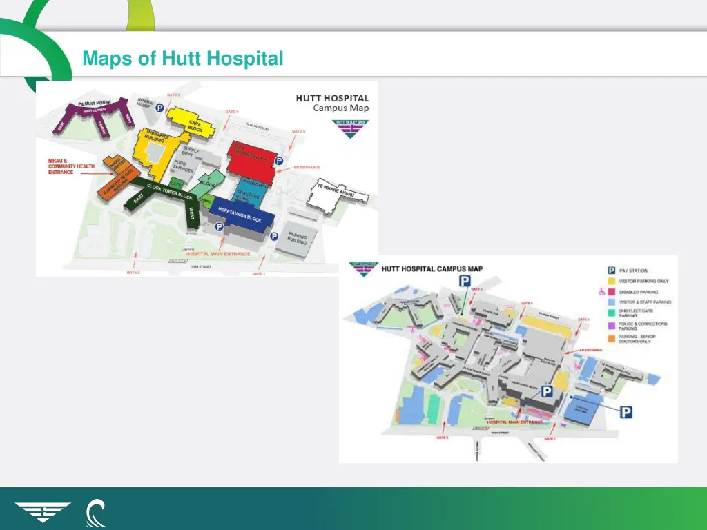 maps of hutt hospital
