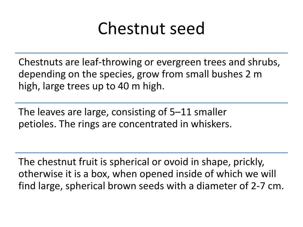 chestnut seed 1