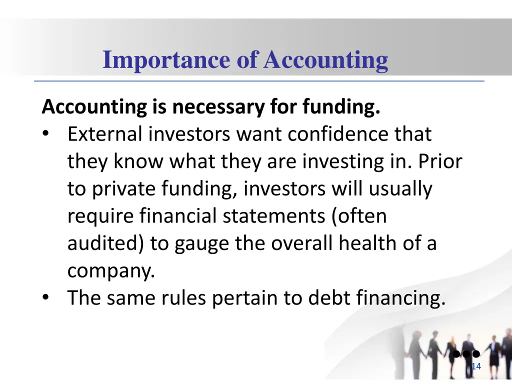importance of accounting 1