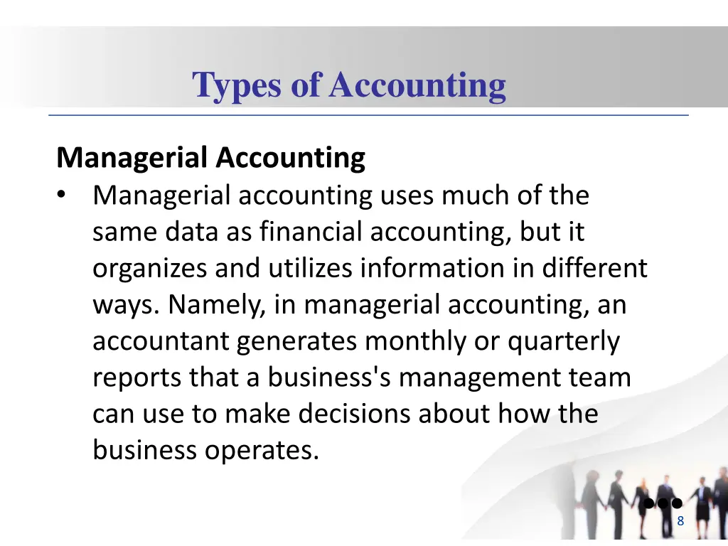 types of accounting 1