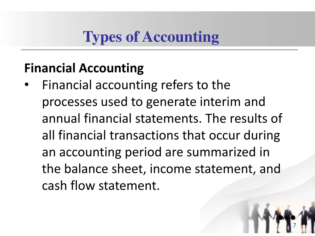 types of accounting