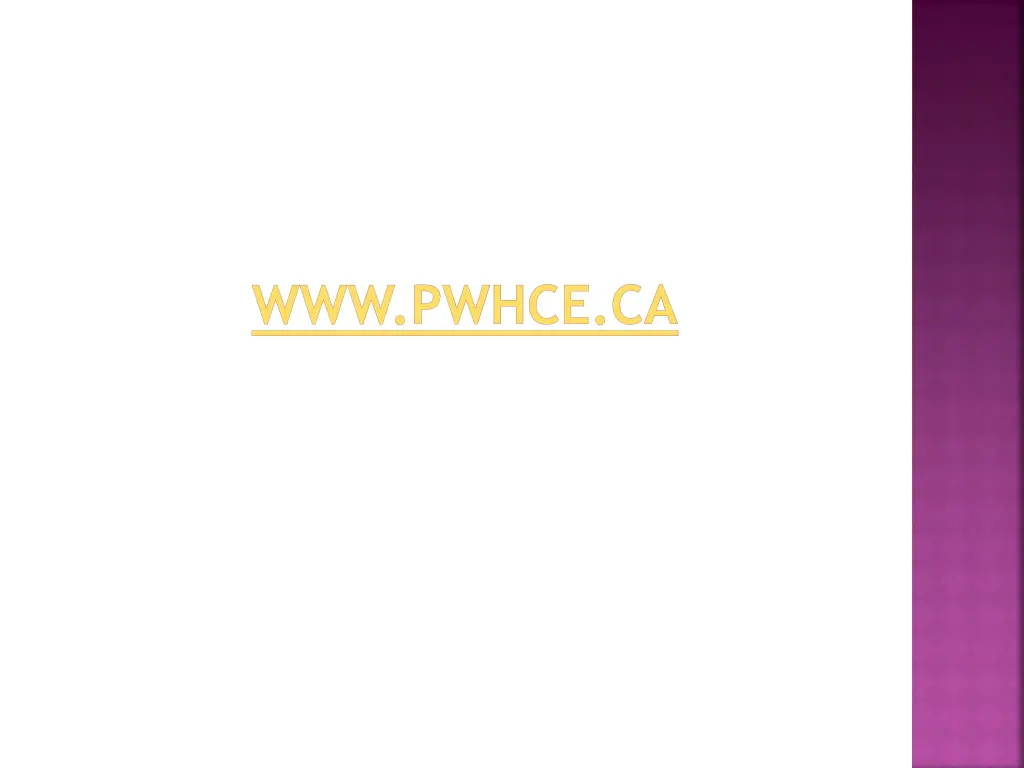 www pwhce ca