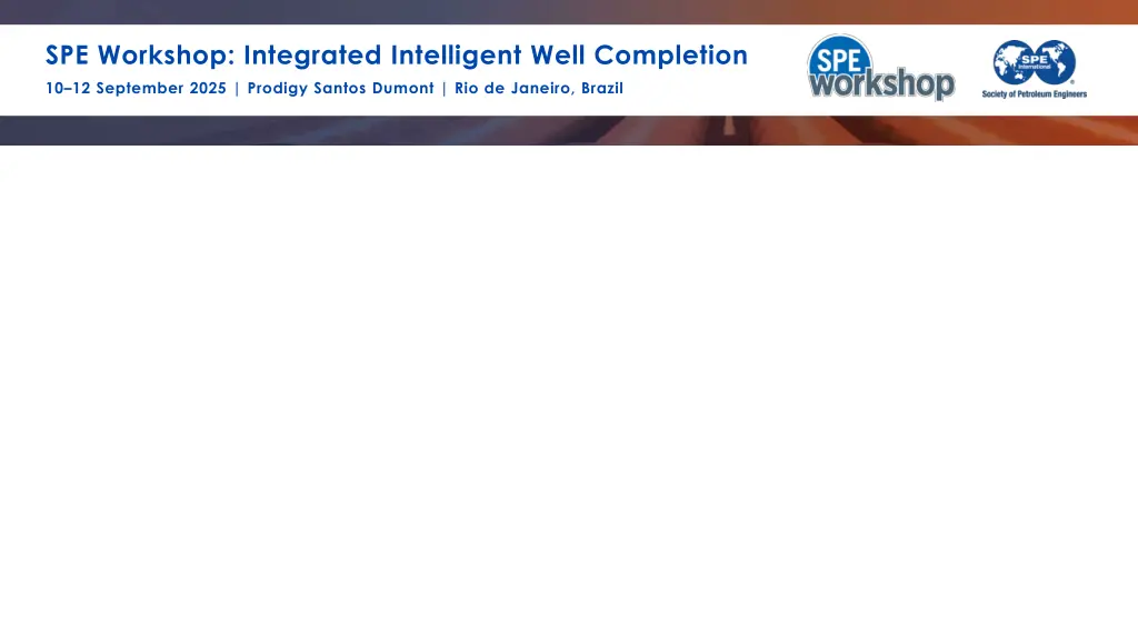 spe workshop integrated intelligent well 1