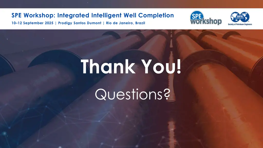 spe workshop integrated intelligent well 2