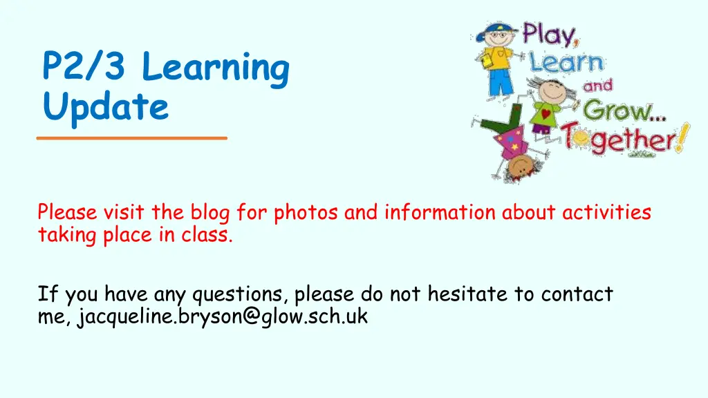 p2 3 learning update