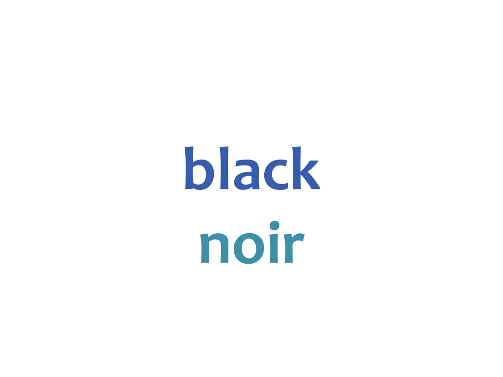 black noir