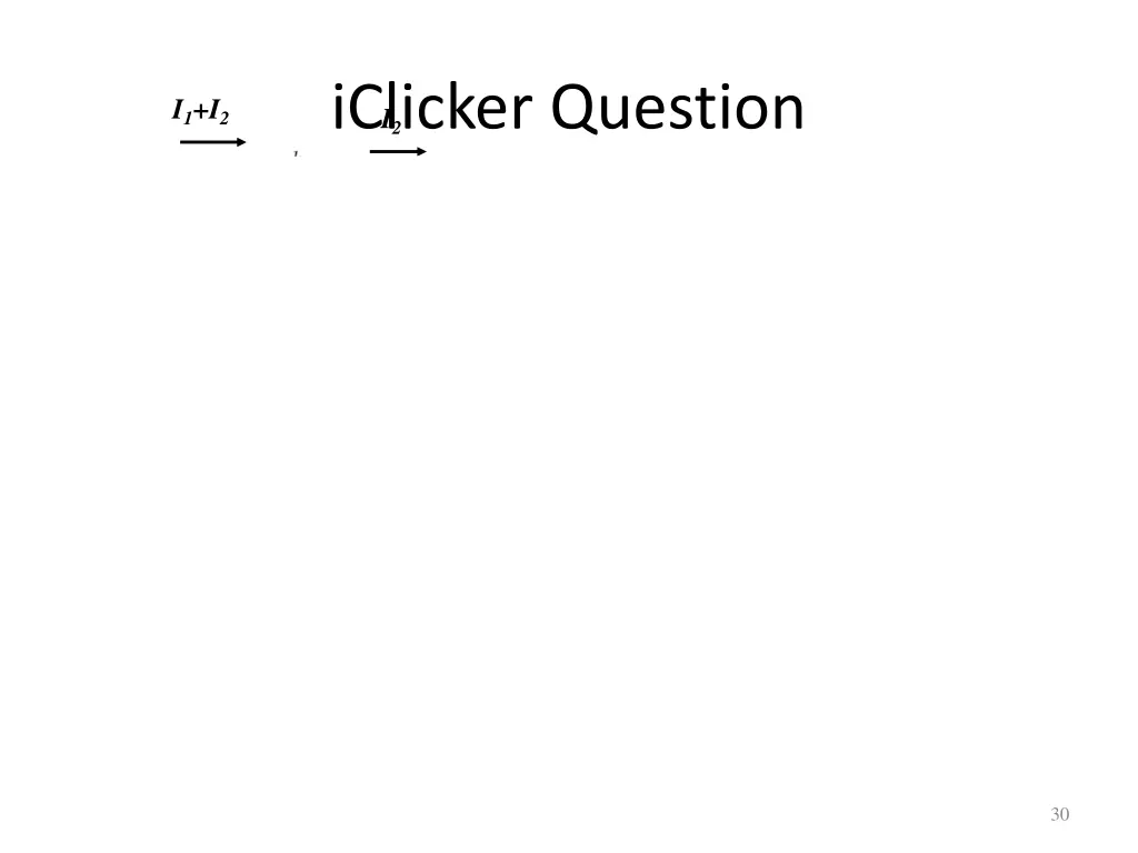 iclicker question