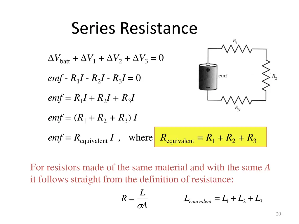 series resistance