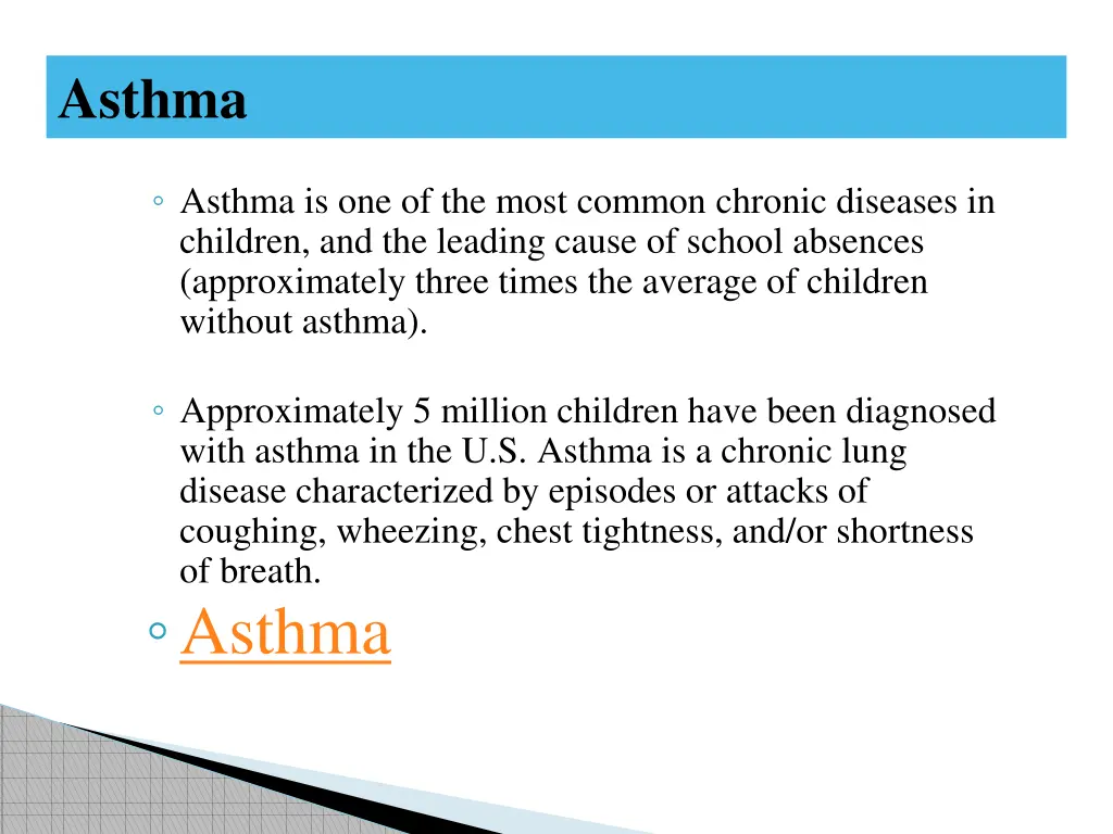 asthma