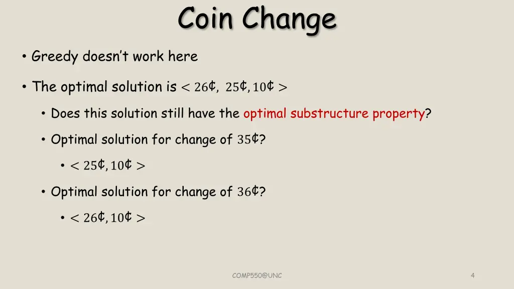 coin change 2