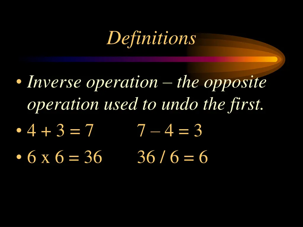 definitions 3