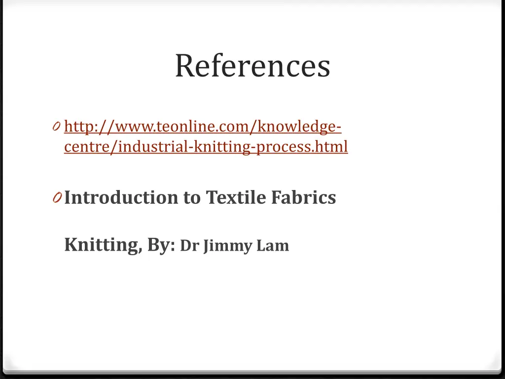 references