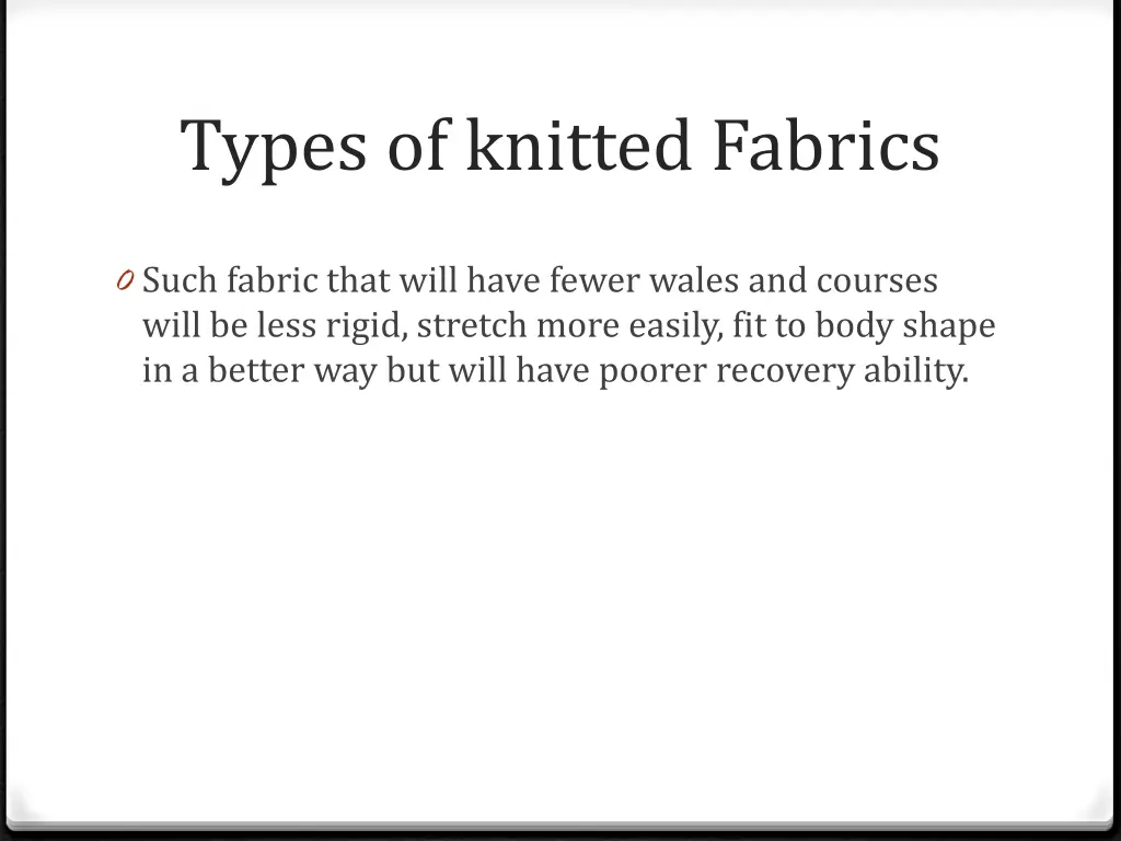 types of knitted fabrics 1