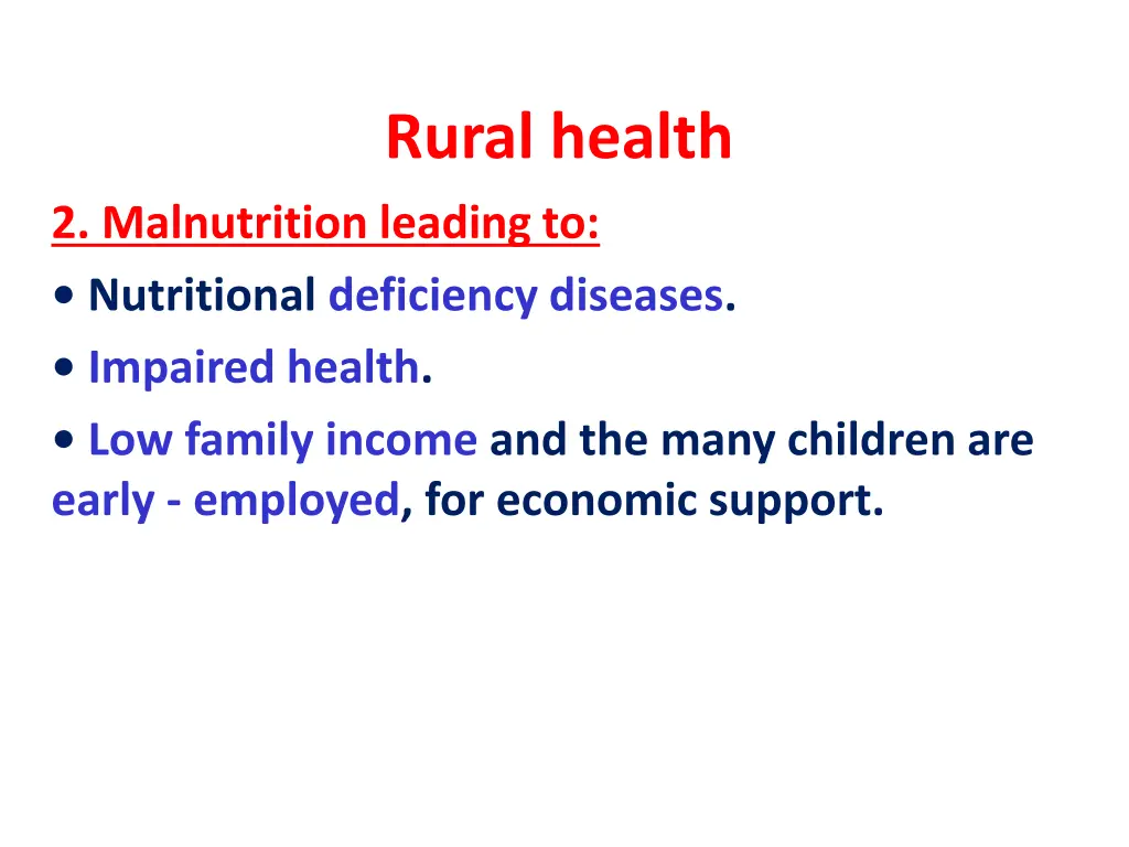 rural health 3