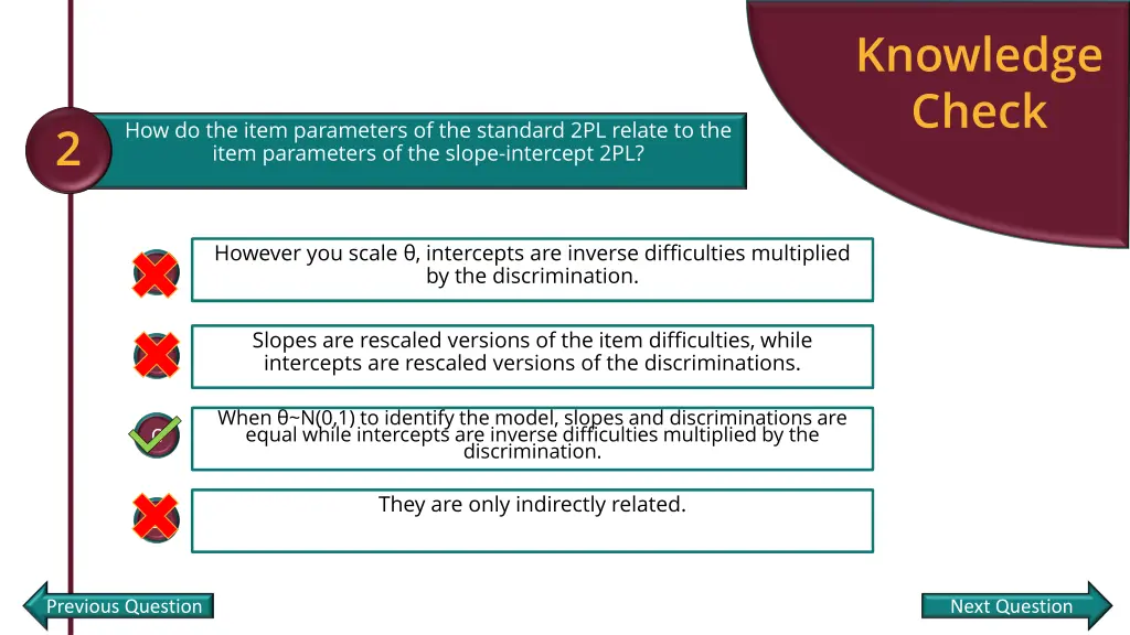 knowledge check 1