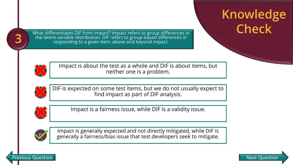 knowledge check 2