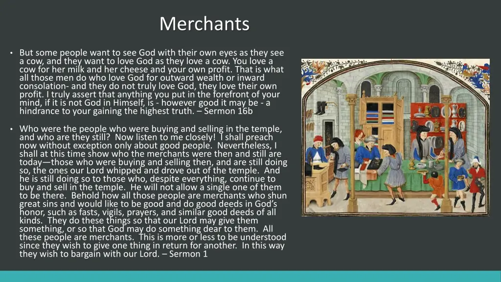 merchants