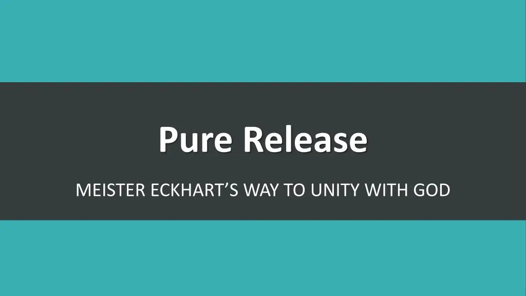 pure release