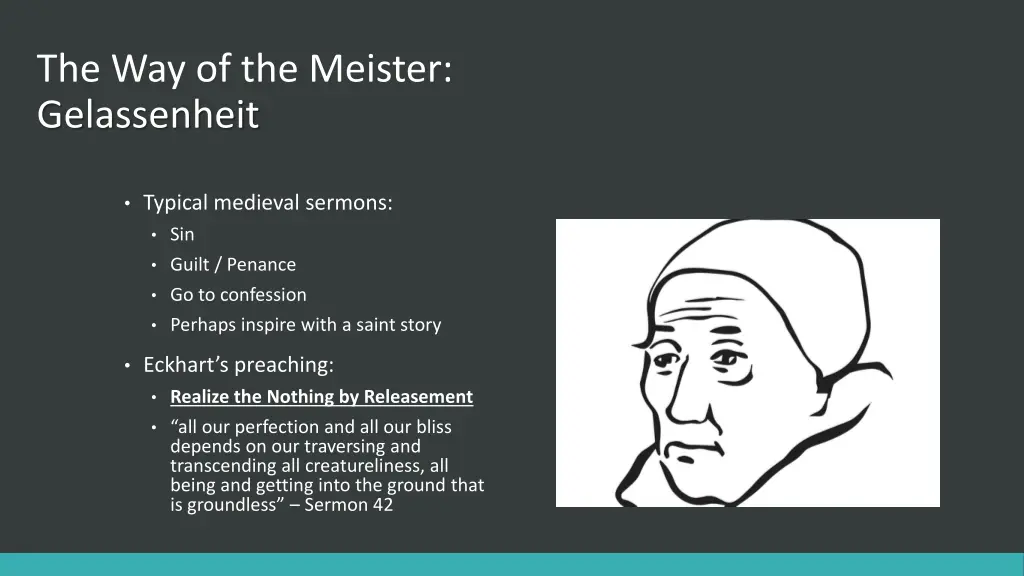 the way of the meister gelassenheit