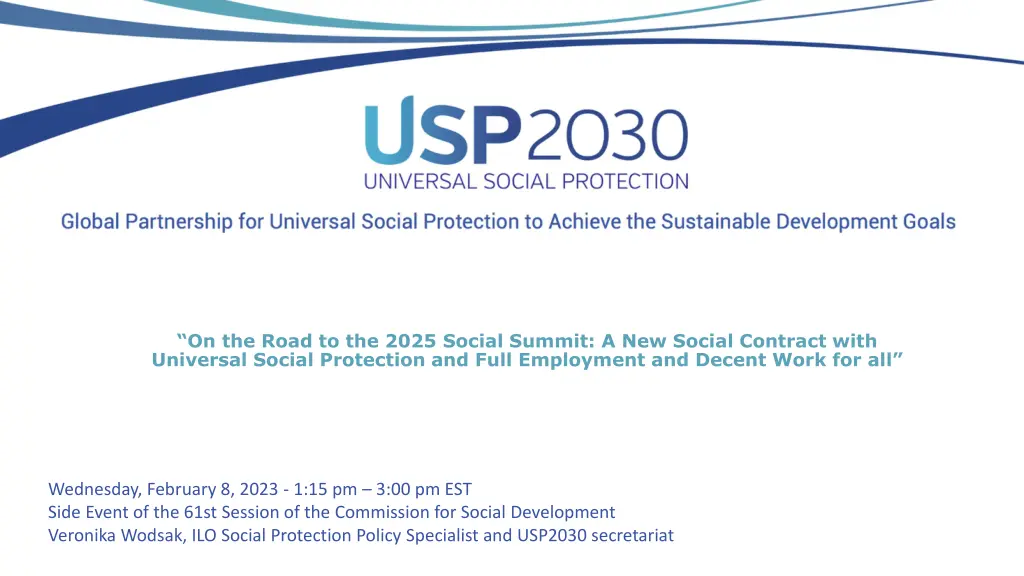 on the road to the 2025 social summit