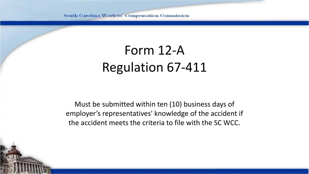 form 12 a regulation 67 411