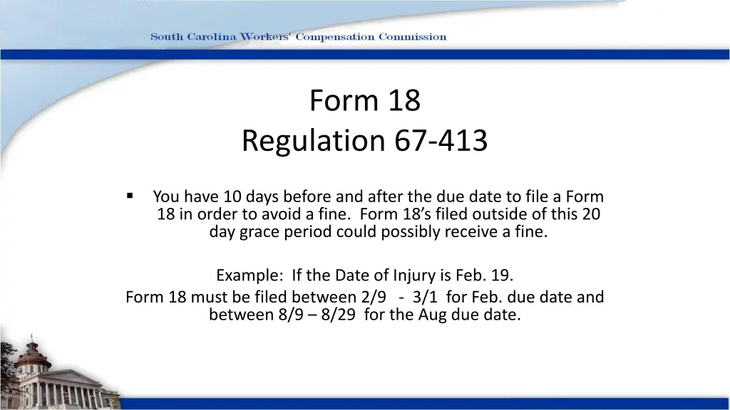 form 18
