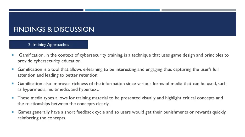 findings discussion 2
